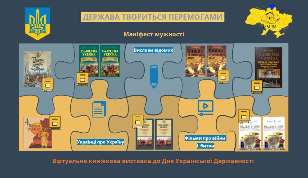 Заголовок віртуальної книжкової виставки