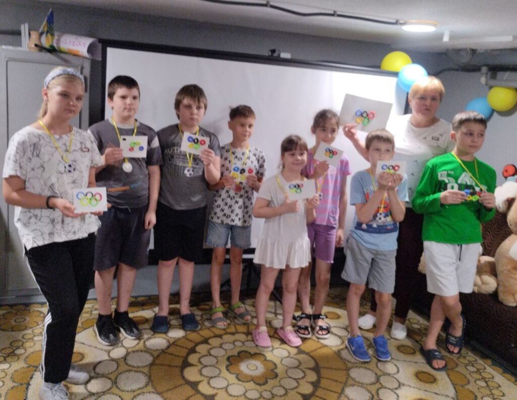 Учасники спортивно-літературної програми