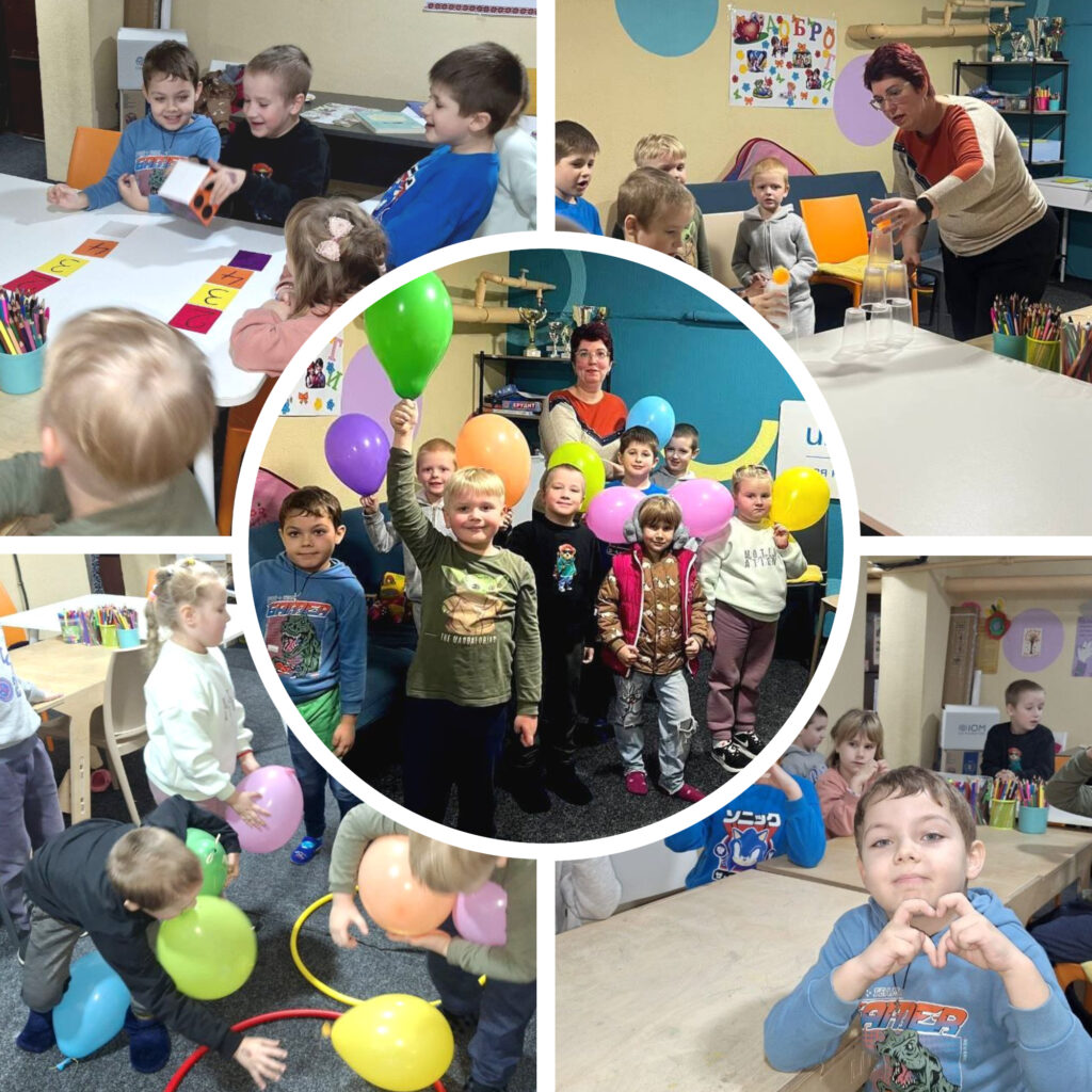 Колаж із фото, зроблених під час святкової програми