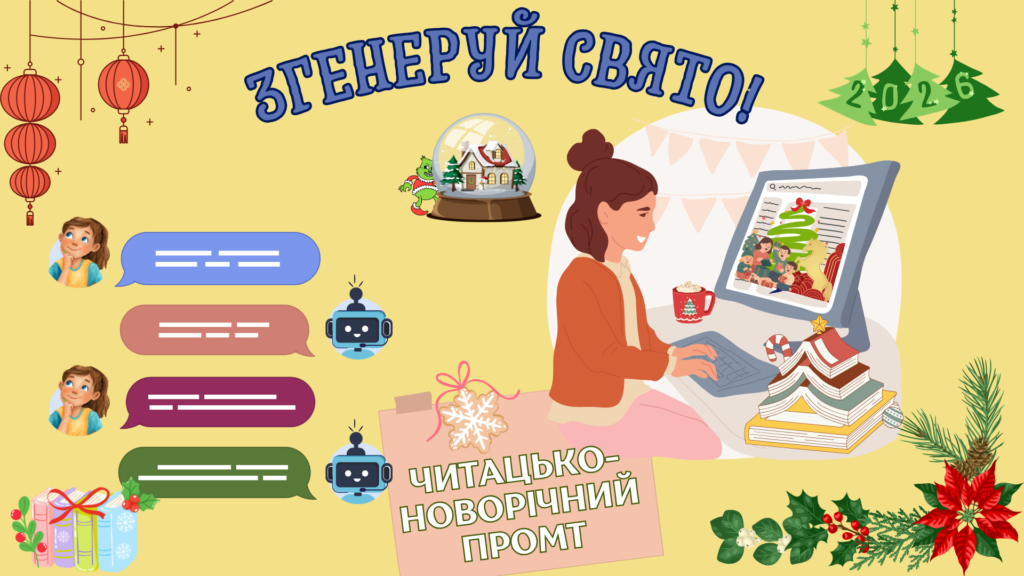 Слайд-обкладинка віртуальної читацької виставки-гри
