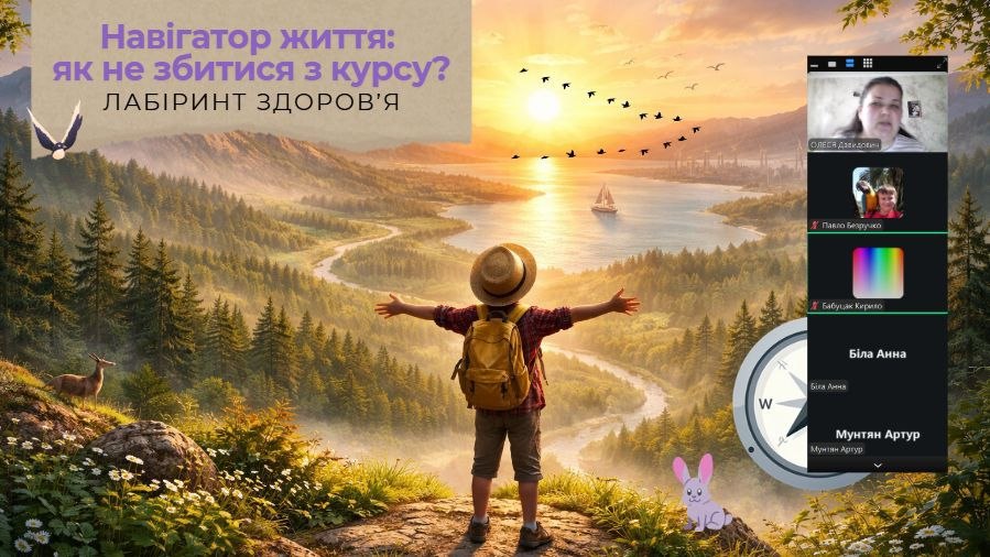 Скріншот екрану онлайн-заходу