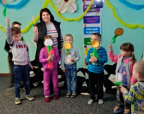 Молодші учасники студії "ArtKids"