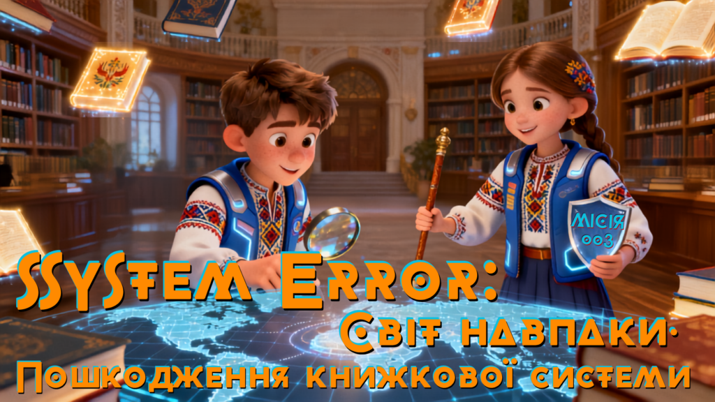 Book-хакери. Місія третя, - постер літньої читацької гри для молодших читачів