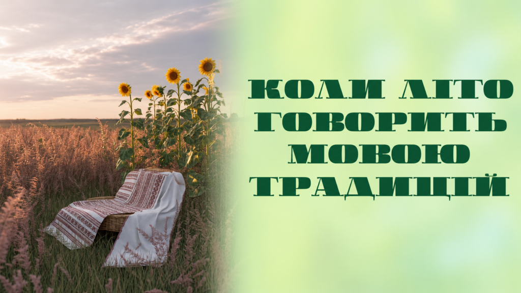 Обкладинка сайту, присвяченого традиційним літнім святам українців