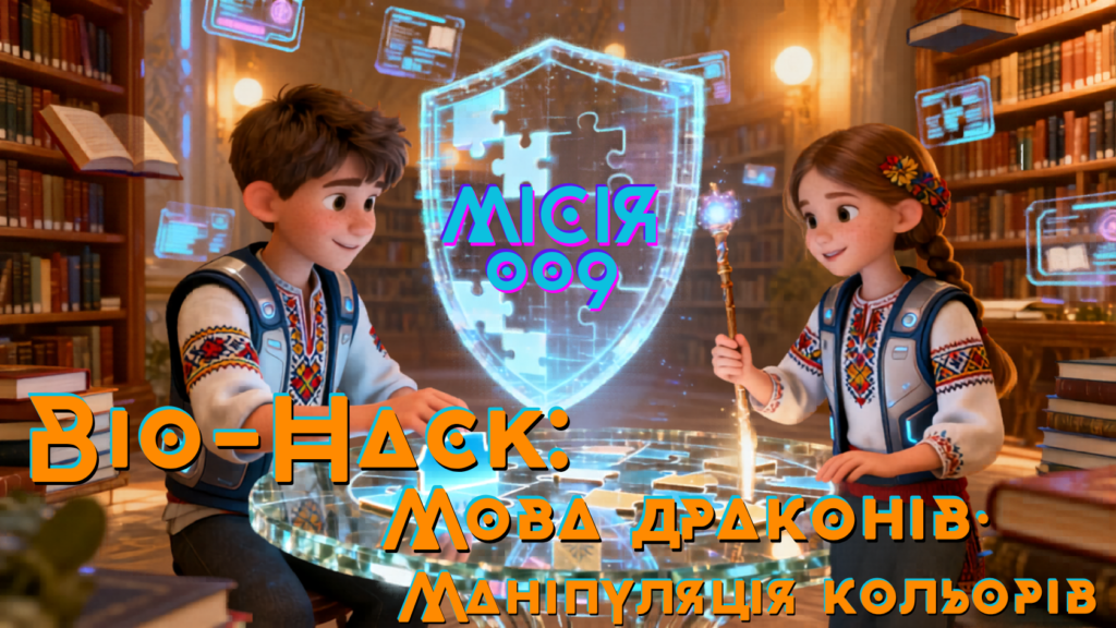Book-хакери. Місія дев'ята, - постер літньої читацької гри для молодших читачів