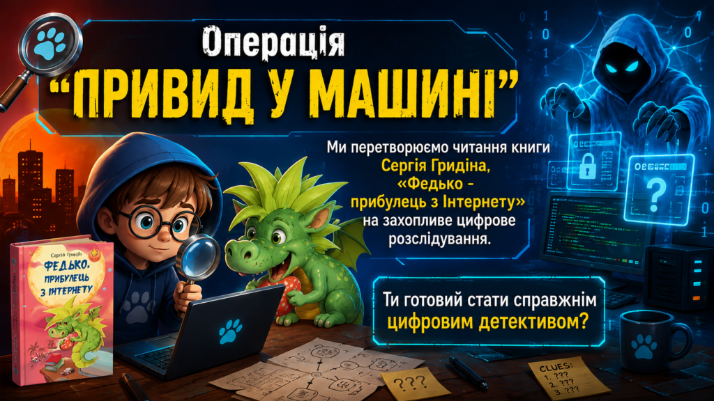 Постер "Операція Привид у машині", за книгою Сергія Гридіна