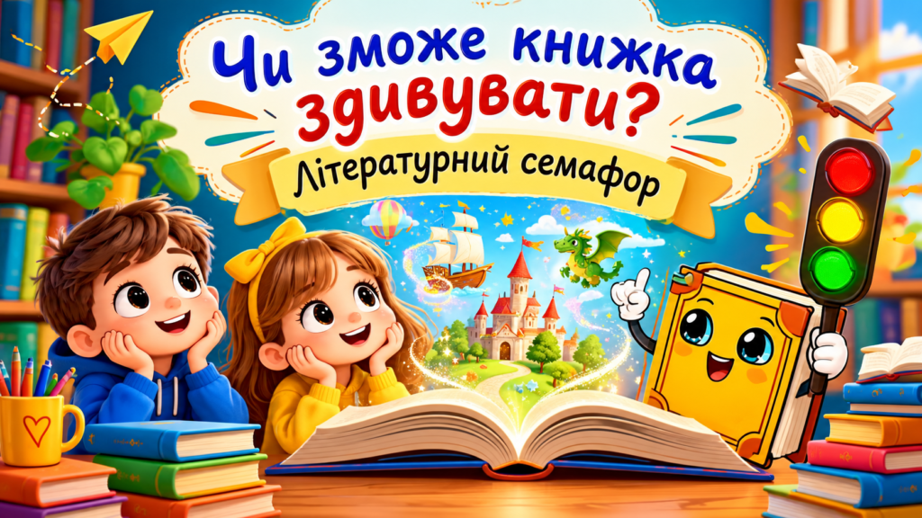 Постер онлайн-заходу "Чи може книжка здивувати?"